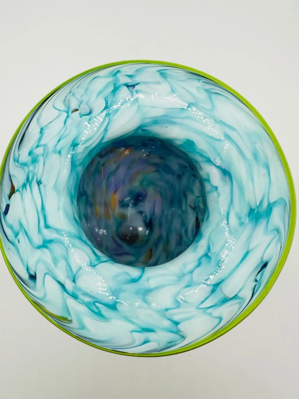 Fire Island Studio Art Glass Vase Matthew LaBarbera Teresa Ueltschey 2000 Signed